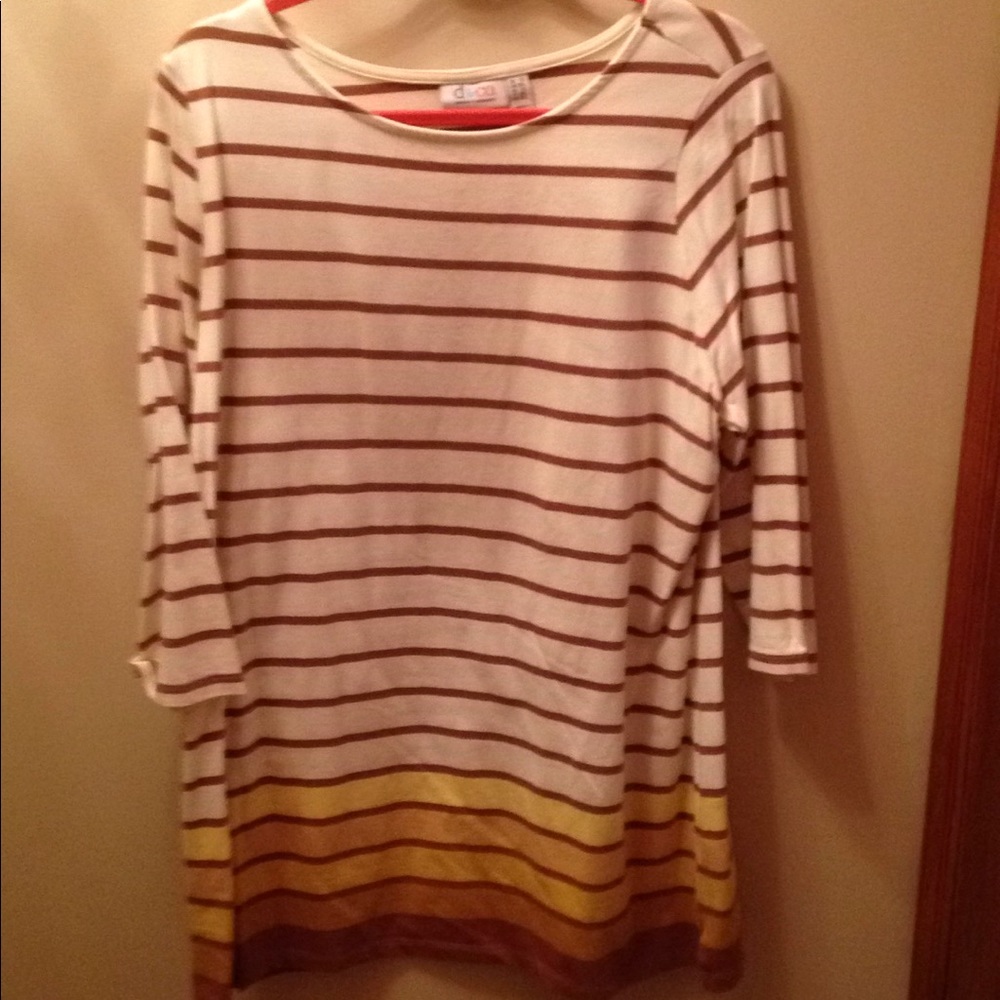 Denim & co tunic Top size 1x
